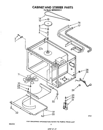 Diagram for MW8600XS0