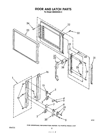 Diagram for MW8600XS0