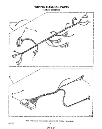 Diagram for MW8600XS0