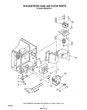 Diagram for MW8800XS4