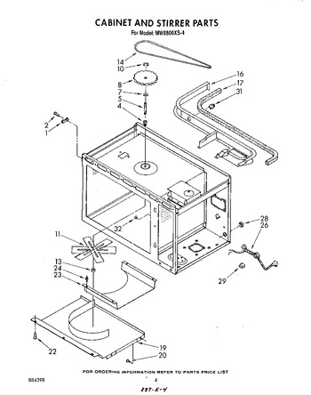 Diagram for MW8800XS4