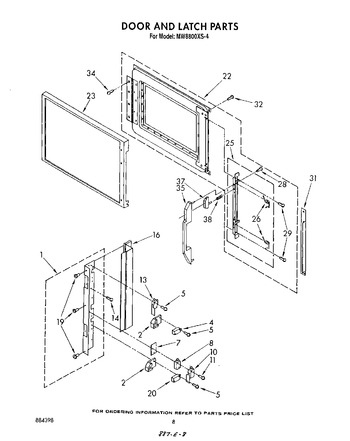 Diagram for MW8800XS4