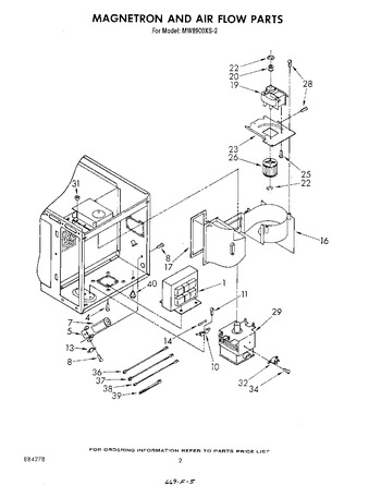 Diagram for MW8900XS2