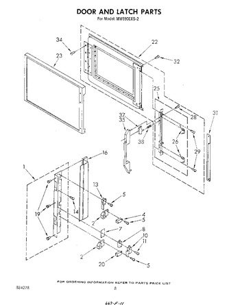 Diagram for MW8900XS2