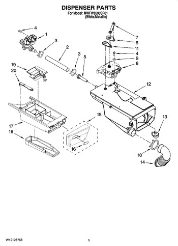 Diagram for MWFW8500SR01