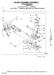 Diagram for 03 - 8318272 Burner Assembly