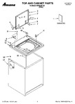 Diagram for 01 - Top And Cabinet Parts