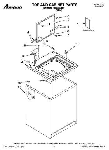 Diagram for NTW5505TQ0