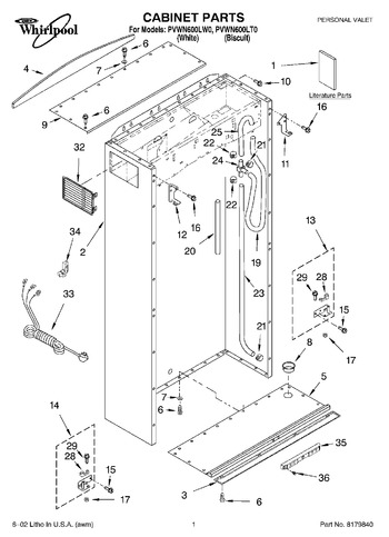 Diagram for PVWN600LW0