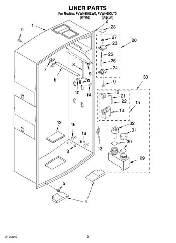 Diagram for PVWN600LW0