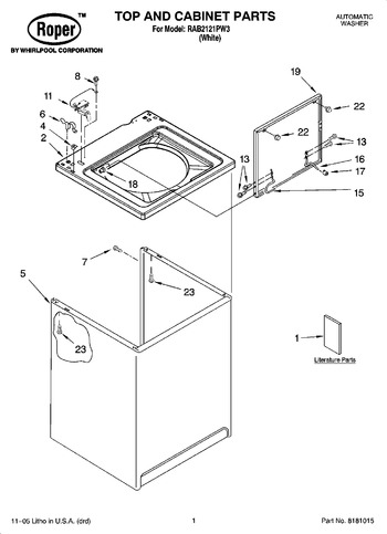 Diagram for RAB2121PW3