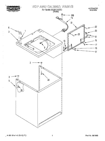 Diagram for RAB3121EW0