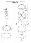 Diagram for 03 - Agitator, Basket And Tub