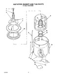 Diagram for 04 - Agitator, Basket And Tub