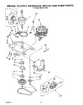 Diagram for 06 - Brake, Clutch, Gearcase, Motor And Pump