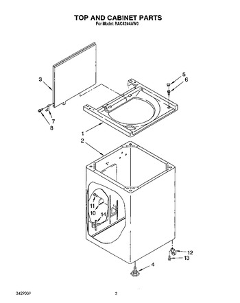 Diagram for RAC4244AW0