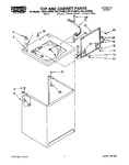 Diagram for 01 - Top And Cabinet, Literature/optiona