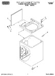 Diagram for 01 - Top And Cabinet, Lit/optional