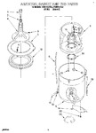 Diagram for 03 - Agitator, Basket And Tub