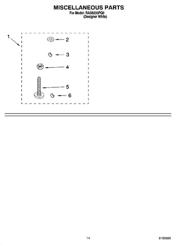 Diagram for RAS6233PQ0