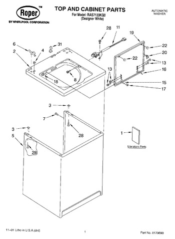 Diagram for RAS7133KQ0