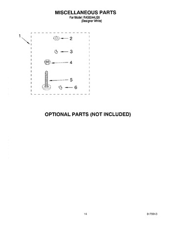 Diagram for RAS8244LQ0