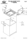 Diagram for 01 - Top And Cabinet Parts