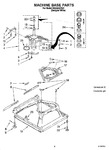 Diagram for 05 - Machine Base Parts