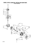 Diagram for 07 - Brake, Clutch, Gearcase, Motor And Pump