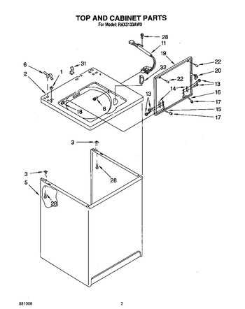 Diagram for RAX5133AW0