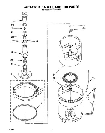 Diagram for RAX7245AL0