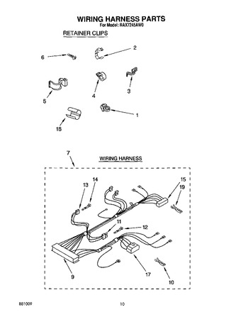 Diagram for RAX7245AL0