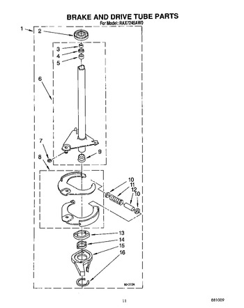 Diagram for RAX7245AL0