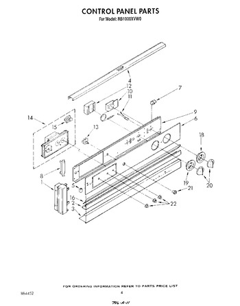 Diagram for RB1000XVW0