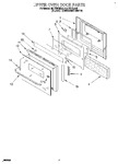 Diagram for 04 - Upper Oven Door