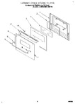 Diagram for 05 - Lower Oven Door