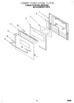 Diagram for 05 - Lower Oven Door