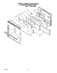 Diagram for 04 - Upper Oven Door