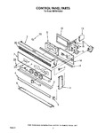 Diagram for 02 - Control Panel, Lit/optional