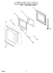 Diagram for 03 - Lower Oven Door