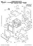 Diagram for 01 - Lower Oven Parts