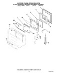 Diagram for 04 - Upper Oven Door Parts