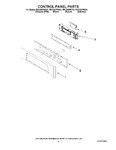 Diagram for 06 - Control Panel Parts