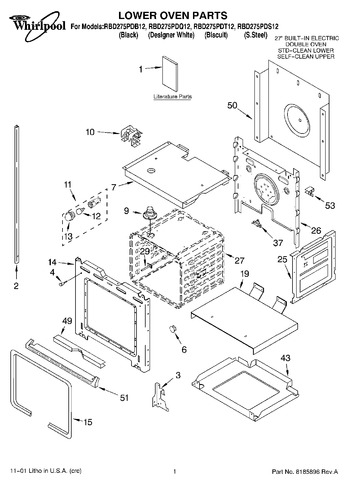 Diagram for RBD275PDS12