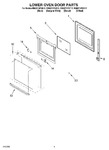 Diagram for 03 - Lower Oven Door