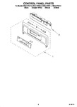 Diagram for 06 - Control Panel Parts