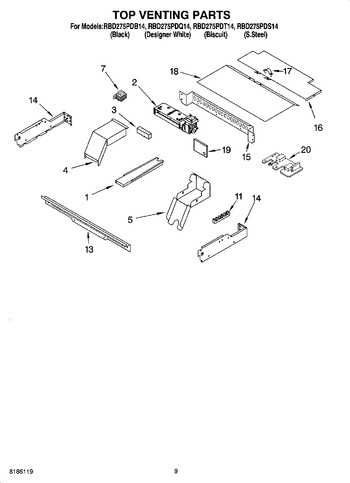 Diagram for RBD275PDB14