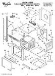 Diagram for 01 - Oven Parts