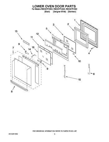 Diagram for RBD307PVQ02