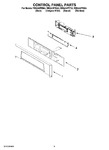 Diagram for 02 - Control Panel Parts